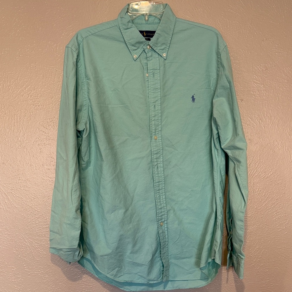 Polo by Ralph Lauren Aqua Casual Shirt